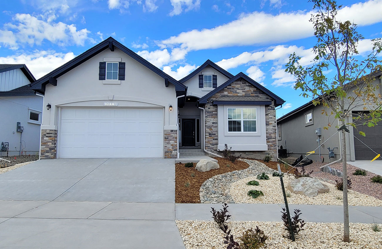 Front view of 10447 Finn Drive