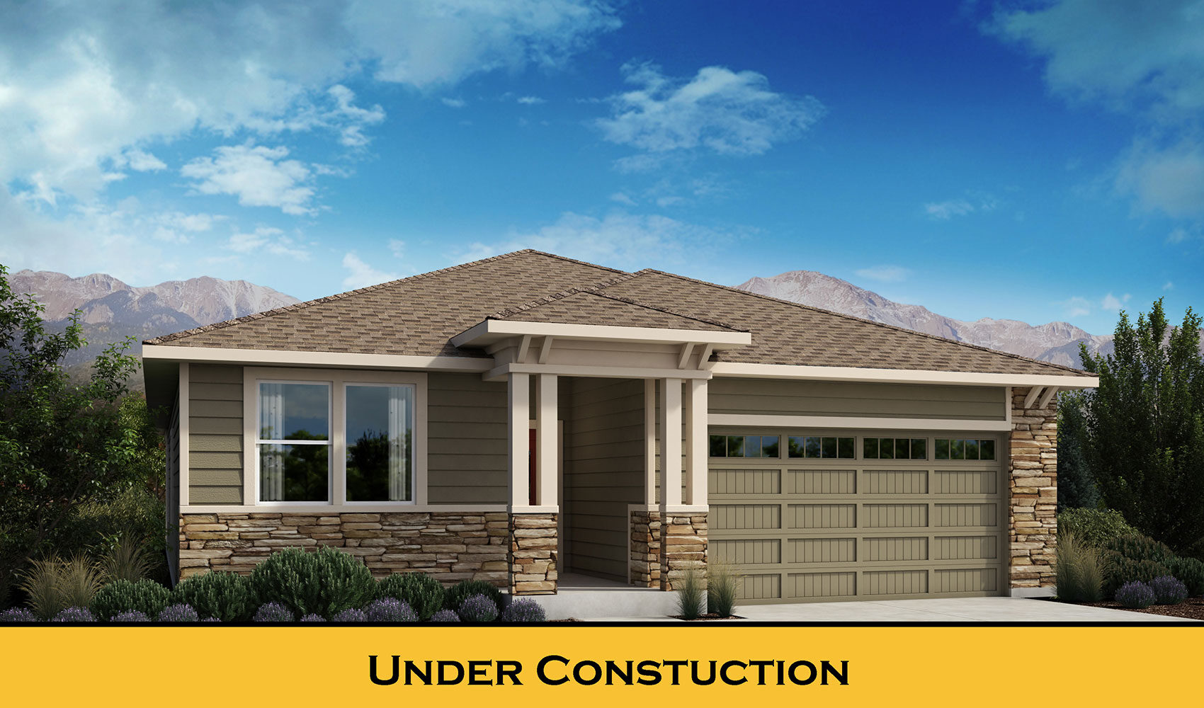 Exterior view of 9265 Bugaboo Drive, Colorado Springs