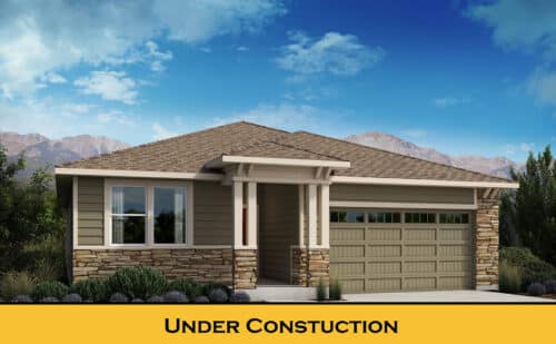 Exterior view of 9265 Bugaboo Drive, Colorado Springs