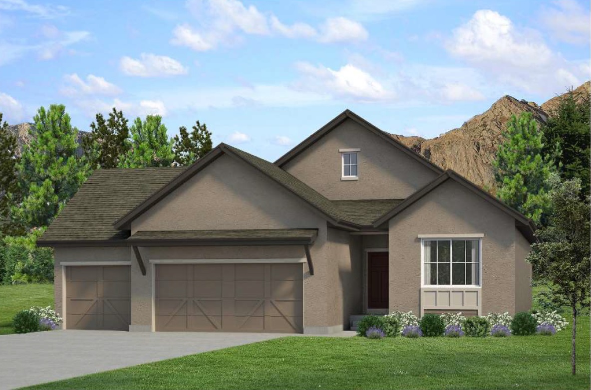 open-concept ranch -Seabrook- plan located at 8612 Noreen Falls Drive