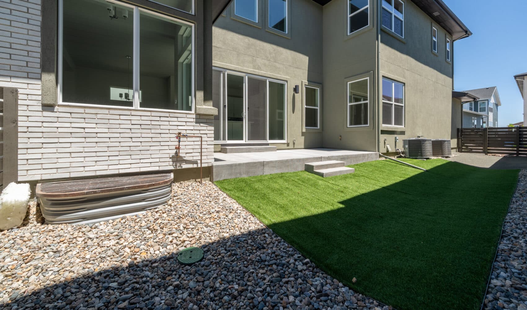 Private outdoor living space