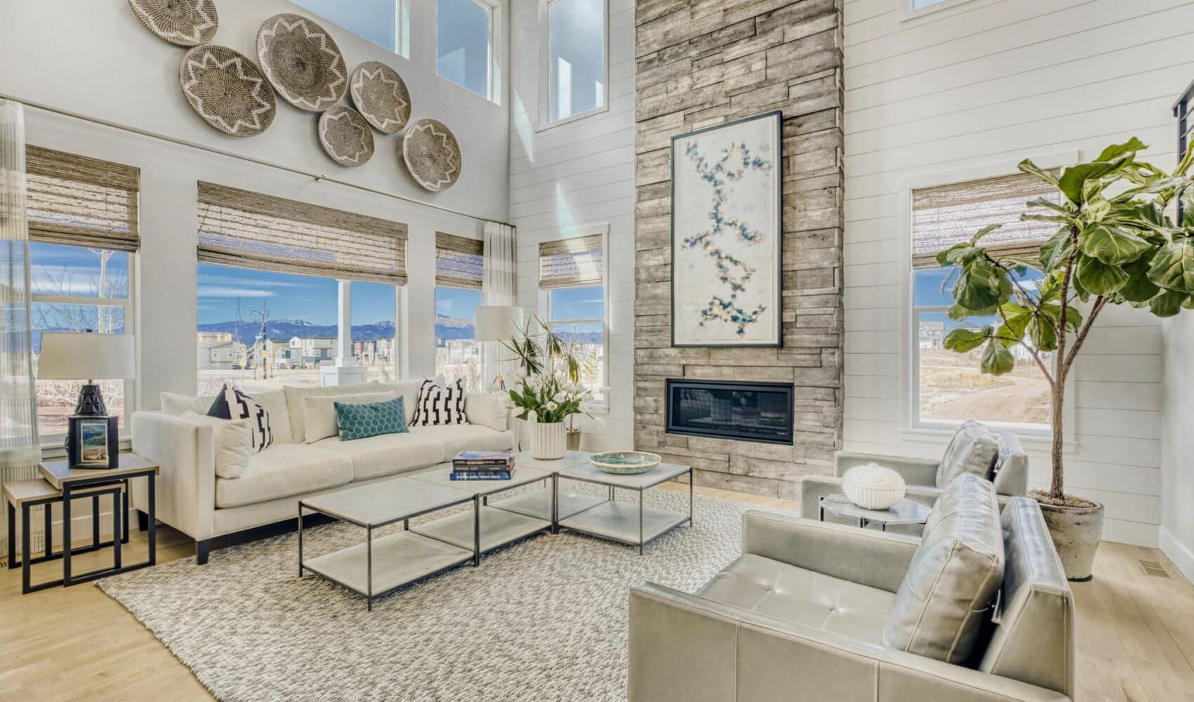 Woodmoor model home - Spacious Living Area